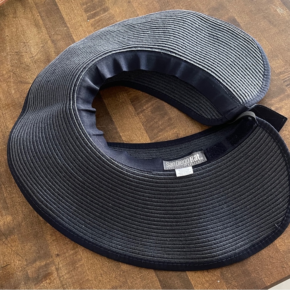 San Diego Hat Company Black Wide-Brim Hat - Picture 5 of 6